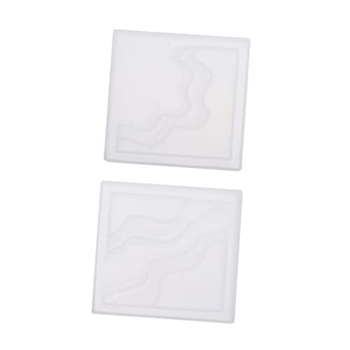 Angoily 2 Stück Coaster Molds mit Insel Design Diy Epoxidharz Gießformen für Untersetzer Bastelwerkzeuge für Kreative Handarbeiten und Heimdekoration Angoily 2 Stück Coaster Molds mit Insel Design Diy Epoxidharz Gießformen für Untersetzer Bastelwerkzeuge für Kreative Handarbeiten und Heimdekoration von Angoily