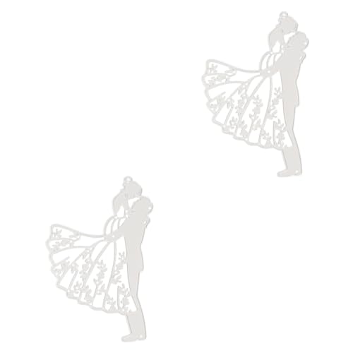 Angoily 2 Stück Dekorative Hochzeit Stanzform Kohlenstoffhaltigem Diy Schneideform für Hochzeitskleider und Bastelarbeiten Wiederverwendbar und Scrapbooking und Projekte Angoily 2 Stück Dekorative Hochzeit Stanzform Kohlenstoffhaltigem Diy Schneideform für Hochzeitskleider und Bastelarbeiten Wiederverwendbar und Scrapbooking und Projekte von Angoily