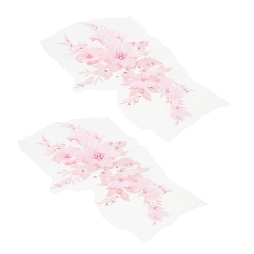 Angoily 2 Stück Diy Applikationen Hochwertige Stickerei Patches für Kleidung Dekorative Stoffblumen zum Aufnähen Aufbügeln für Kleider Jeans Hochzeiten Angoily 2 Stück Diy Applikationen Hochwertige Stickerei Patches für Kleidung Dekorative Stoffblumen zum Aufnähen Aufbügeln für Kleider Jeans Hochzeiten von Angoily