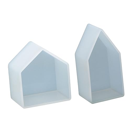 Angoily 2 Stück Epoxidharz Formen für DIY Hausdesign Silikonformen für Kreative Bastelprojekte für Dekorative Handarbeiten und Gießmuster Angoily 2 Stück Epoxidharz Formen für DIY Hausdesign Silikonformen für Kreative Bastelprojekte für Dekorative Handarbeiten und Gießmuster von Angoily