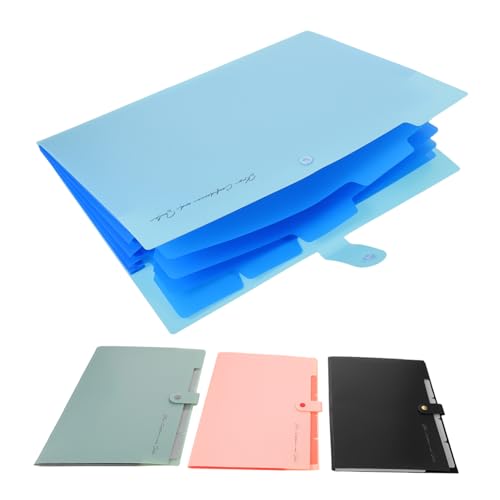 Angoily 2 Stück Fächer Accordion Folder Dokumentenorganizer mit Etiketten Erweiterbarer Kunststoff Aktenordner für Schule Büro und Geschäftsunterlagen Kompakte Senkrechte Ablage zur Angoily 2 Stück Fächer Accordion Folder Dokumentenorganizer mit Etiketten Erweiterbarer Kunststoff Aktenordner für Schule Büro und Geschäftsunterlagen Kompakte Senkrechte Ablage zur von Angoily