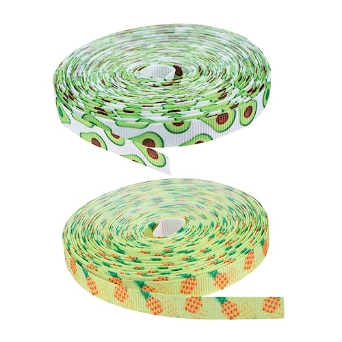 Angoily 2 Stück Fruchtmuster Geschenkband Diy Verpackungsband für Kreative Dekorationen Langlebiges und Starkes Material Yards pro für Partys und Angoily 2 Stück Fruchtmuster Geschenkband Diy Verpackungsband für Kreative Dekorationen Langlebiges und Starkes Material Yards pro für Partys und von Angoily