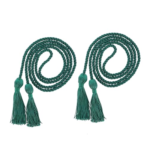 Angoily 2 Stück Graduation Honor Cord Teiliges Langlebige Dekorative Quaste in Militärgrün Leichte Abschlusskordel für Doktorhut und Feier Abschlusszubehör mit Edlem Design von Angoily