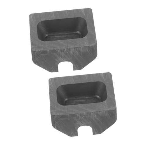 Angoily 2 Stück Graphit Gießform Form für Metallverarbeitung Robust und Langlebig für Gold und Silberschmelze Vielseitig Einsetzbar der Schmuckherstellung und Metallveredelung Angoily 2 Stück Graphit Gießform Form für Metallverarbeitung Robust und Langlebig für Gold und Silberschmelze Vielseitig Einsetzbar der Schmuckherstellung und Metallveredelung von Angoily