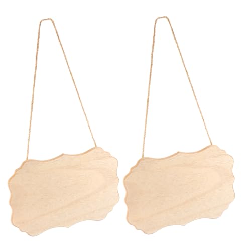 Angoily 2 Stück Hängende Blanko Holzschilder aus Naturholz Glatte Oberfläche Umweltfreundlich Vielseitig für DIY Wand und Türdeko Handbemalung und Bastelprojekte Angoily 2 Stück Hängende Blanko Holzschilder aus Naturholz Glatte Oberfläche Umweltfreundlich Vielseitig für DIY Wand und Türdeko Handbemalung und Bastelprojekte von Angoily