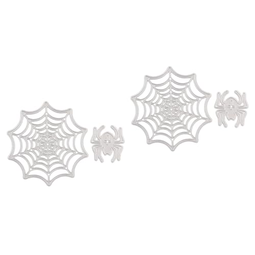 Angoily 2 Stück Halloween Stanzschablone Spinnennetz Cutting Dies DIY Prägeschablone Stanzform für Scrapbooking Basteln Handgemachte Geschenkideen Angoily 2 Stück Halloween Stanzschablone Spinnennetz Cutting Dies DIY Prägeschablone Stanzform für Scrapbooking Basteln Handgemachte Geschenkideen von Angoily