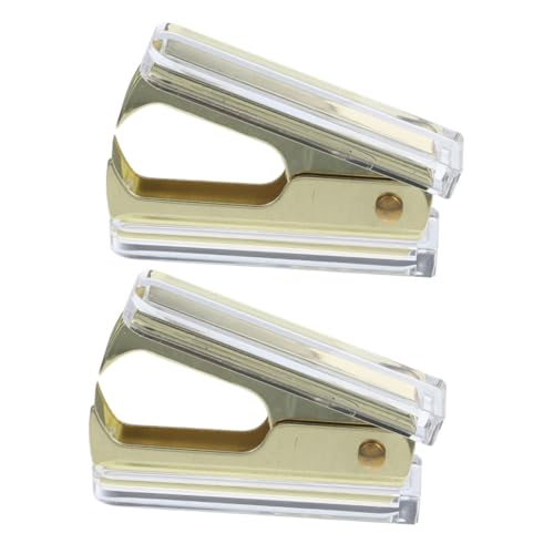 Angoily 2 Stück Heftklammern Entferner für Büro Heftgerät Entferner mit Elegantem Design für Tägliche Büroarbeit Entfernen von Heftklammern ohne Beschädigung Dokumente Angoily 2 Stück Heftklammern Entferner für Büro Heftgerät Entferner mit Elegantem Design für Tägliche Büroarbeit Entfernen von Heftklammern ohne Beschädigung Dokumente von Angoily