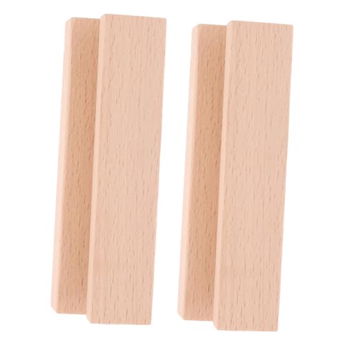 Angoily 2 Stück Holz Kalender und Kartenhalter Stabiler Tischständer für Memo und Businesskarten Design für Home Office und Dekoration Angoily 2 Stück Holz Kalender und Kartenhalter Stabiler Tischständer für Memo und Businesskarten Design für Home Office und Dekoration von Angoily