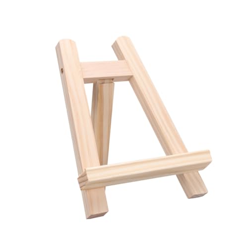 Angoily 2 Stück Holz Tischstaffelei Dreieckiger Mini Staffelei Ständer aus Robustem Holz Leicht und für Künstler zum Malen Foto und Kalenderdisplay Vielseitig Verwendbar Angoily 2 Stück Holz Tischstaffelei Dreieckiger Mini Staffelei Ständer aus Robustem Holz Leicht und für Künstler zum Malen Foto und Kalenderdisplay Vielseitig Verwendbar von Angoily