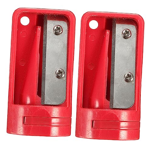 Angoily 2 Stück Holzbearbeitungsspitzer Schulbleistiftspitzer Kinderbleistiftspitzer Manueller Bleistiftspitzer Handbleistiftspitzer Leicht Zu Tragender Bleistiftspitzer Rot Angoily 2 Stück Holzbearbeitungsspitzer Schulbleistiftspitzer Kinderbleistiftspitzer Manueller Bleistiftspitzer Handbleistiftspitzer Leicht Zu Tragender Bleistiftspitzer Rot von Angoily