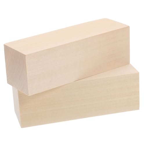 Angoily 2 Stück Holzblöcke Holz zum Schnitzen Holzschnitzset Schnitzblöcke aus Lindenholz Holz schnitzen Linde zum Schnitzen Block aus Lindenholz Kiefernholz Beige Angoily 2 Stück Holzblöcke Holz zum Schnitzen Holzschnitzset Schnitzblöcke aus Lindenholz Holz schnitzen Linde zum Schnitzen Block aus Lindenholz Kiefernholz Beige von Angoily