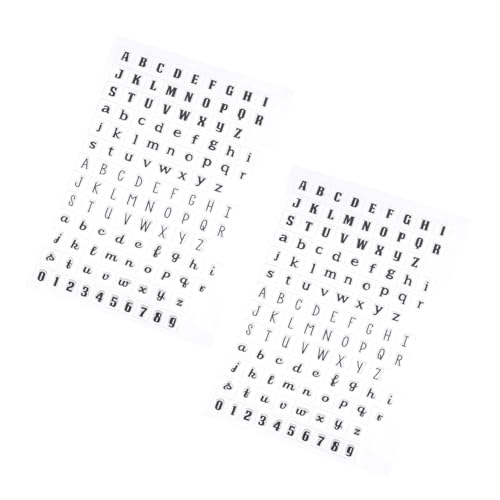 Angoily 2 Stück Kleine Transparente Silikonstempel Alphabet zum Basteln Einfache Reinigung Sicher für Karten Scrapbooking Fotoalben und Kreative Dekorationen Angoily 2 Stück Kleine Transparente Silikonstempel Alphabet zum Basteln Einfache Reinigung Sicher für Karten Scrapbooking Fotoalben und Kreative Dekorationen von Angoily