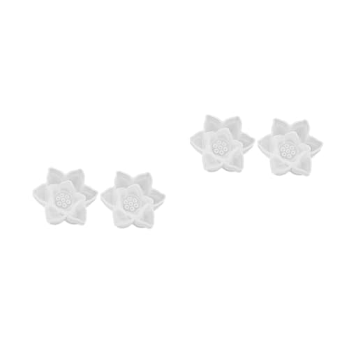 Angoily 2 Stück Lotus Silikonform für Diy Dekorationen Hochwertige Flexible Gießform zur Herstellung von Kreativen Lotusblumen für Kerzenständer Schmuck und Handgefertigte Kunstwerke von Angoily