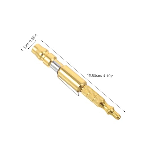 Angoily 2 Stück Luftreinigungsstift Pneumatischer Mini-blasstift mit Clip Einstellbarer Taschenluftgebläse Tragbares Druckluft-werkzeug für Staubentfernung Schonend für Empfindliche von Angoily
