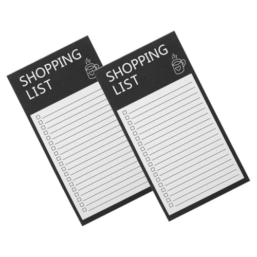Angoily 2 Stück Magnetische Notizblöcke mit Stylischem Design Wiederverwendbare Einkaufslisten für Kühlschrank Praktische Magnet rückseite für Einfache Organisation und Notizen Unterwegs Angoily 2 Stück Magnetische Notizblöcke mit Stylischem Design Wiederverwendbare Einkaufslisten für Kühlschrank Praktische Magnet rückseite für Einfache Organisation und Notizen Unterwegs von Angoily