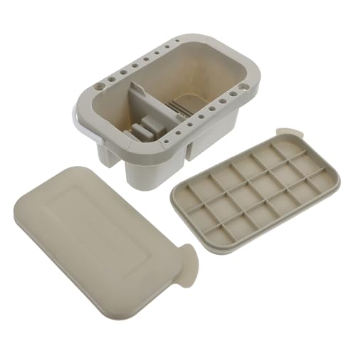 Angoily 2 Stück Multifunktionaler Pinselwascher Tragbarer Pinselreiniger mit Farbpalette und Mischplatte für Aquarell und Wasserbasierte Farben Künstlerwerkzeug für Anfänger und Profis Angoily 2 Stück Multifunktionaler Pinselwascher Tragbarer Pinselreiniger mit Farbpalette und Mischplatte für Aquarell und Wasserbasierte Farben Künstlerwerkzeug für Anfänger und Profis von Angoily