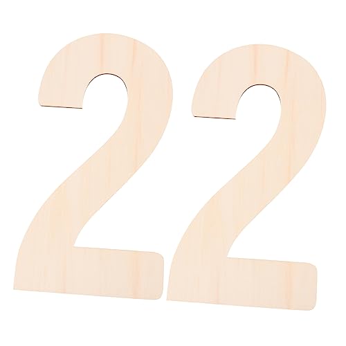 Angoily 2 Stück Nummernschild retro Zahlenzeichen unvollendet Willkommen drinnen im Freien Zeichenrohlinge Holzzahlstreuung Anzahl Holzausschnitte große Zahl Dekoration Nummer der Holzwand Angoily 2 Stück Nummernschild retro Zahlenzeichen unvollendet Willkommen drinnen im Freien Zeichenrohlinge Holzzahlstreuung Anzahl Holzausschnitte große Zahl Dekoration Nummer der Holzwand von Angoily