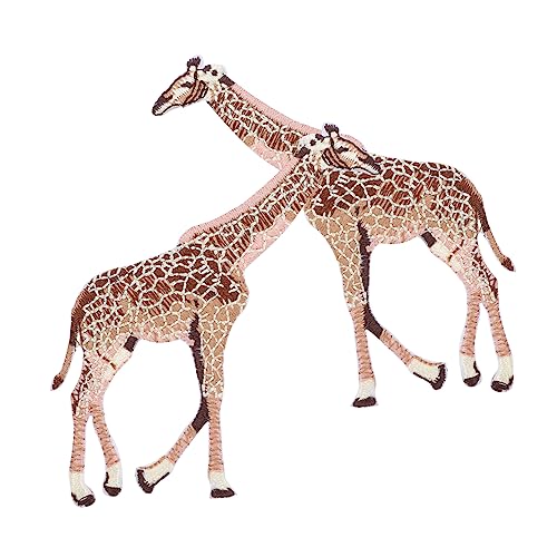 Angoily 2 Stück Patch -Aufkleber Tiere Weiß Giraffe Stoffzubehör gestickte Tierflecken Kleidung Dekoration Cartoon-Stoffflicken Kleiderflicken Stickkleber Rayon Angoily 2 Stück Patch -Aufkleber Tiere Weiß Giraffe Stoffzubehör gestickte Tierflecken Kleidung Dekoration Cartoon-Stoffflicken Kleiderflicken Stickkleber Rayon von Angoily