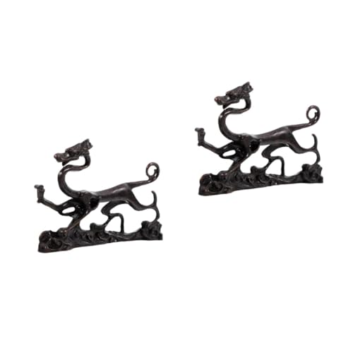 Angoily 2 Stück Qinglong Ornament Stifthalter Inhaber Für Bürstenrest Kalligrafie-schreibpinselhalter Groß Praktisches Brush-pen-rack Kalligraphie Tinte Mit Stiftstand Form Kupfer Angoily 2 Stück Qinglong Ornament Stifthalter Inhaber Für Bürstenrest Kalligrafie-schreibpinselhalter Groß Praktisches Brush-pen-rack Kalligraphie Tinte Mit Stiftstand Form Kupfer von Angoily