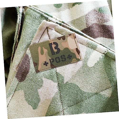 Angoily 2 Stück Reflektierender Blutgruppen Patch Camouflage Strapazierfähiger Sicherheitspatch für Uniform Ausrüstung Taktische Weste für Notfall Identifikation Abwaschbar Reißfest Angoily 2 Stück Reflektierender Blutgruppen Patch Camouflage Strapazierfähiger Sicherheitspatch für Uniform Ausrüstung Taktische Weste für Notfall Identifikation Abwaschbar Reißfest von Angoily