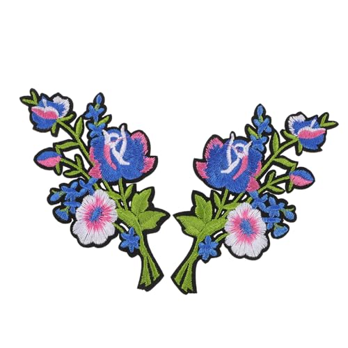 Angoily 2 Stück Rosenbeet Kleidung Reparaturflicken Flecken Patch bestickt Stoffblumen Kleiderflicken aufbügeln Stoffflicken aufbügeln Blumenbeete Polyesterfaden Angoily 2 Stück Rosenbeet Kleidung Reparaturflicken Flecken Patch bestickt Stoffblumen Kleiderflicken aufbügeln Stoffflicken aufbügeln Blumenbeete Polyesterfaden von Angoily