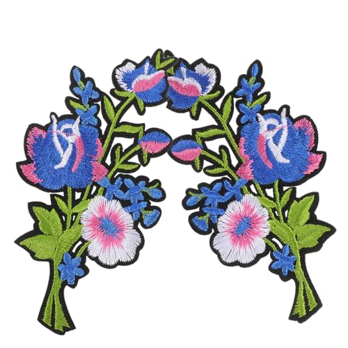 Angoily 2 Stück Rosenbeet Patchapplikation aufnähen Applikationsaufnäher zum Basteln Rosenblüten-Patch Die Kleiderflicken Aufbügelapplikationen für Kleidung Polyesterfaden Angoily 2 Stück Rosenbeet Patchapplikation aufnähen Applikationsaufnäher zum Basteln Rosenblüten-Patch Die Kleiderflicken Aufbügelapplikationen für Kleidung Polyesterfaden von Angoily