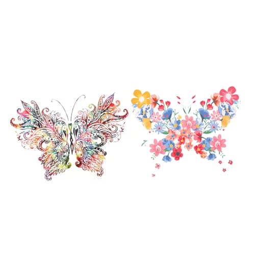 Angoily 2 Stück Schmetterling Bügelbild Heat Transfer Patch aus Sicherem Strapazierfähige Aufbügler für Jeans Jacken Shirts Rucksäcke Dekorativ Langlebig Einfach Anzubringen Angoily 2 Stück Schmetterling Bügelbild Heat Transfer Patch aus Sicherem Strapazierfähige Aufbügler für Jeans Jacken Shirts Rucksäcke Dekorativ Langlebig Einfach Anzubringen von Angoily