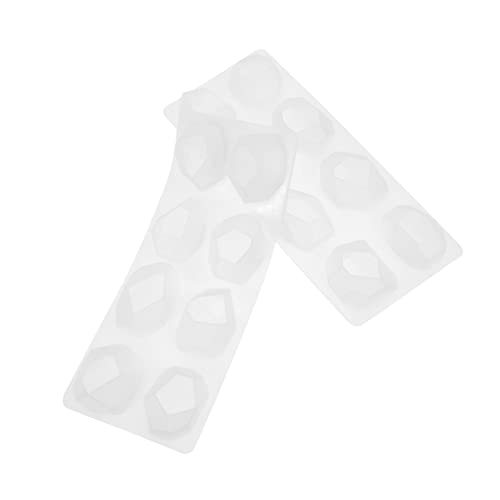 Angoily 2 Stück Silikon Gießform für Schmuckanhänger Unregelmäßige Geometrische Kristallsteinform für DIY Handwerk für Kreative Bastelprojekte Angoily 2 Stück Silikon Gießform für Schmuckanhänger Unregelmäßige Geometrische Kristallsteinform für DIY Handwerk für Kreative Bastelprojekte von Angoily