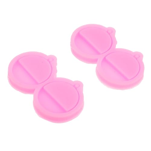 Angoily 2 Stück Silikon Ohrstecker Formen für Diy Schmuckherstellung Runde Ohrringe Gießform Bastelmaterial für Kreative Anhänger und Schmuckdesigns Angoily 2 Stück Silikon Ohrstecker Formen für Diy Schmuckherstellung Runde Ohrringe Gießform Bastelmaterial für Kreative Anhänger und Schmuckdesigns von Angoily