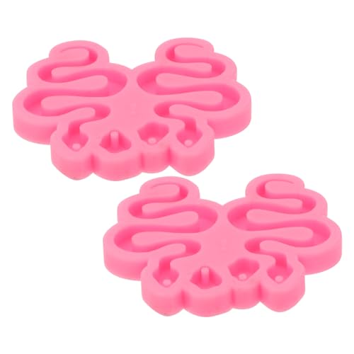 Angoily 2 Stück Silikon Ohrstecker Formen für Handgemachten Schmuck Diy Ohrring Gießformen Schlüsselanhänger und Anhänger Moulds für Basteln Angoily 2 Stück Silikon Ohrstecker Formen für Handgemachten Schmuck Diy Ohrring Gießformen Schlüsselanhänger und Anhänger Moulds für Basteln von Angoily