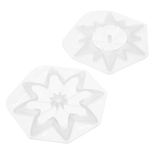 Angoily 2 Stück Silikonform Schneeflocken Flexibles Langlebiges Diy Silikon Gießform für Weihnachtsdekoration und Bastelprojekte Einfaches Entformen für Kreative Winterornamente Angoily 2 Stück Silikonform Schneeflocken Flexibles Langlebiges Diy Silikon Gießform für Weihnachtsdekoration und Bastelprojekte Einfaches Entformen für Kreative Winterornamente von Angoily