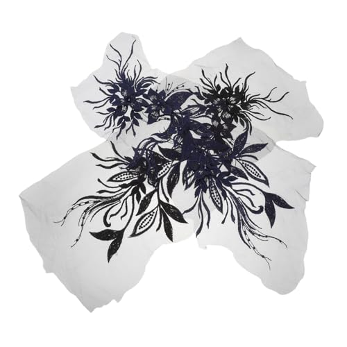 Angoily 2 Stück Spitzenabziehbilder Blumensticker Spitze Stoff Stickereispitze Blumenapplikation Blumenspitzen -applikationen Abnähen Sie Die Gestickte Spitzenapplikation Gittergewebe Angoily 2 Stück Spitzenabziehbilder Blumensticker Spitze Stoff Stickereispitze Blumenapplikation Blumenspitzen -applikationen Abnähen Sie Die Gestickte Spitzenapplikation Gittergewebe von Angoily