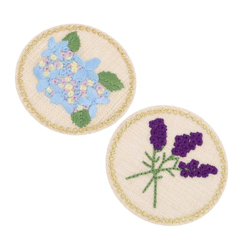 Angoily 2 Stück Stickerei Patches Aufnäher für Kleidung DIY Stoffaufkleber Bügel und Nähanwendungen Applikationen für Mode und Bastelprojekte Angoily 2 Stück Stickerei Patches Aufnäher für Kleidung DIY Stoffaufkleber Bügel und Nähanwendungen Applikationen für Mode und Bastelprojekte von Angoily