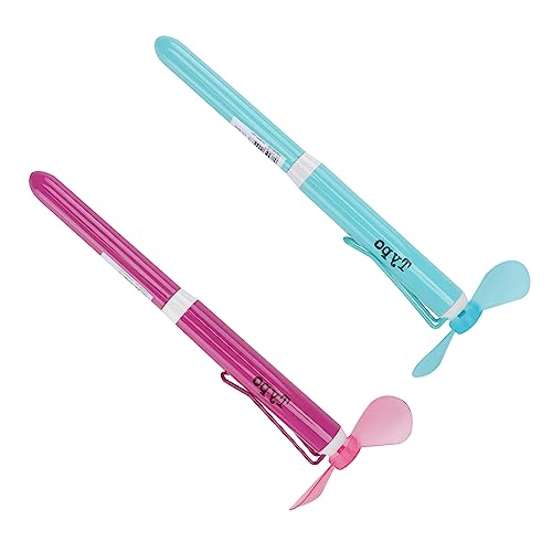 Angoily 2 Stück Stift Mini multi Lüfter rotierend kugelschreiber schreib schreib schreib die studentin büroartikel chaps + die ' Schulbedarf Studenten anwesend Metall von Angoily
