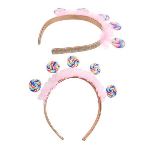 Angoily 2 Stück Süßes Lutscher Stirnband Haarreif mit Kreativen Candy Design Modisch und Vielseitig für Geburtstagsfeiern Kostümpartys Karneval und Fotoshootings Geeignet Angoily 2 Stück Süßes Lutscher Stirnband Haarreif mit Kreativen Candy Design Modisch und Vielseitig für Geburtstagsfeiern Kostümpartys Karneval und Fotoshootings Geeignet von Angoily