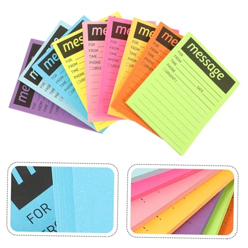 Angoily 2 Stück Teiliges Bunte Haftnotizen mit Stark Klebenden Rückstandsfrei Ablösbaren Message Pads Vielseitige Notizblöcke für Büro Schule und Haushalt Praktische Memo Sticker für To Do Angoily 2 Stück Teiliges Bunte Haftnotizen mit Stark Klebenden Rückstandsfrei Ablösbaren Message Pads Vielseitige Notizblöcke für Büro Schule und Haushalt Praktische Memo Sticker für To Do von Angoily
