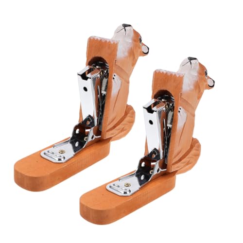Angoily 2 Stück Teiliges Mini Heftgerät Handgefertigter Eichhörnchen Holz Tacker Leichter Desktop Hefter mit Komfortablem Griff Kreatives Tier-motiv für Büro und Schule Angoily 2 Stück Teiliges Mini Heftgerät Handgefertigter Eichhörnchen Holz Tacker Leichter Desktop Hefter mit Komfortablem Griff Kreatives Tier-motiv für Büro und Schule von Angoily