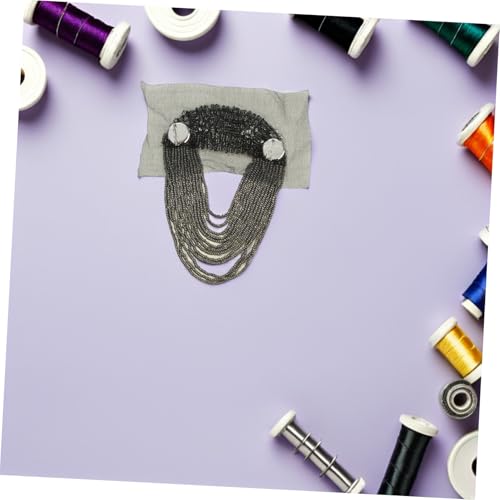 Angoily 2 Stück Teiliges Quasten Schulterepauletten mit Metallkette Retro Stil Dekorative Schulterpads für Anzüge Kostüme und Kleider Vielseitige Schmuckaccessoires für Damen und Herren Angoily 2 Stück Teiliges Quasten Schulterepauletten mit Metallkette Retro Stil Dekorative Schulterpads für Anzüge Kostüme und Kleider Vielseitige Schmuckaccessoires für Damen und Herren von Angoily