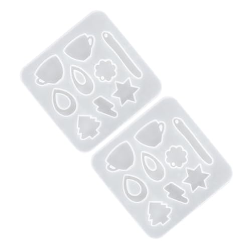 Angoily 2 Stück Teiliges Silikon DIY Schmuckformen Kreative Kristall Epoxidharz Gießform für Geometrische Ohrring Anhänger Bruchfest Leicht zu Reinigen und Entformen für Individuelle Angoily 2 Stück Teiliges Silikon DIY Schmuckformen Kreative Kristall Epoxidharz Gießform für Geometrische Ohrring Anhänger Bruchfest Leicht zu Reinigen und Entformen für Individuelle von Angoily