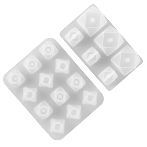 Angoily 2 Stück Teiliges Silikonperlen Formset für Schmuckherstellung Langlebig Wiederverwendbar Flexible Gießform für DIY Anhänger und Perlen Geruchlos Praktisch Bastelzubehör Angoily 2 Stück Teiliges Silikonperlen Formset für Schmuckherstellung Langlebig Wiederverwendbar Flexible Gießform für DIY Anhänger und Perlen Geruchlos Praktisch Bastelzubehör von Angoily