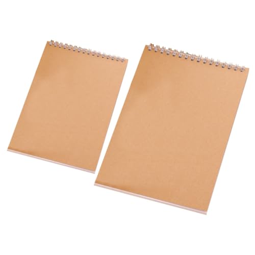 Angoily 2 Stück Teiliges Skizzenbuch Spiralbindung Großes Zeichenpapier Leichtes Tragbares Zeichenbuch für Schüler und Künstler für Stifte Bleistifte und Farben Angoily 2 Stück Teiliges Skizzenbuch Spiralbindung Großes Zeichenpapier Leichtes Tragbares Zeichenbuch für Schüler und Künstler für Stifte Bleistifte und Farben von Angoily