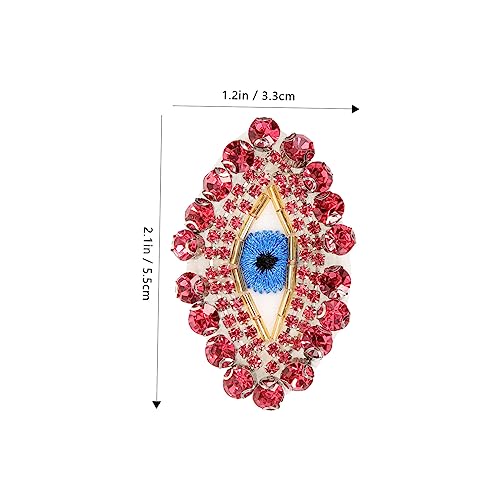 Angoily 2 Stück Teiliges Strass Auge Patch zum Aufbügeln Bunte Applikationen für Kleidung und Taschen Robustes Hautfreundliches Material zum Reparieren und Dekorieren von Jacken Jeans Angoily 2 Stück Teiliges Strass Auge Patch zum Aufbügeln Bunte Applikationen für Kleidung und Taschen Robustes Hautfreundliches Material zum Reparieren und Dekorieren von Jacken Jeans von Angoily