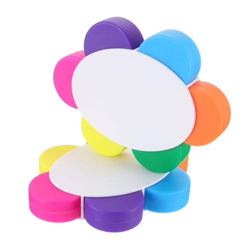 Angoily 2 Stück Textmarker fluoreszierender Stift in Blütenform Schreibutensilien Stiftmarker Marker Stift Plastik Bunt Angoily 2 Stück Textmarker fluoreszierender Stift in Blütenform Schreibutensilien Stiftmarker Marker Stift Plastik Bunt von Angoily