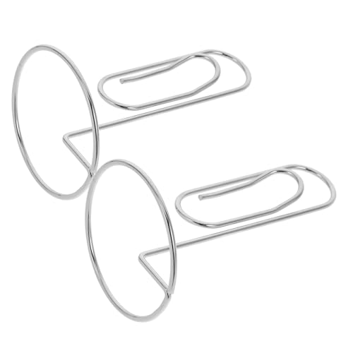 Angoily 2 Stück Tischkartenhalter aus Kompakte Fotohalter Klammern für Memo Namenskarten Tischnummern Vielseitige Kartenhalter für Büro Hochzeit Party Silberfarben Angoily 2 Stück Tischkartenhalter aus Kompakte Fotohalter Klammern für Memo Namenskarten Tischnummern Vielseitige Kartenhalter für Büro Hochzeit Party Silberfarben von Angoily