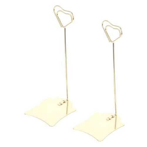 Angoily 2 Stück Tischkartenhalter mit Verstellbarem Rostfrei und Wiederverwendbar Stabile und Platzkartenständer für Restaurant Hochzeit Buffet und Feierlichkeiten Angoily 2 Stück Tischkartenhalter mit Verstellbarem Rostfrei und Wiederverwendbar Stabile und Platzkartenständer für Restaurant Hochzeit Buffet und Feierlichkeiten von Angoily