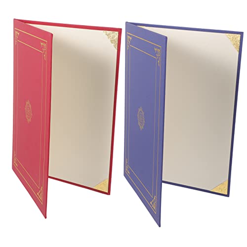 Angoily 2 Stück Titelbild der Ehrenurkunde Buchumschläge für zertifikat abdeckung Zertifikate ordner dokumentenmappe briefumschläge Inhaber eines Papierdiploms Zertifikatsinhaber Angoily 2 Stück Titelbild der Ehrenurkunde Buchumschläge für zertifikat abdeckung Zertifikate ordner dokumentenmappe briefumschläge Inhaber eines Papierdiploms Zertifikatsinhaber von Angoily