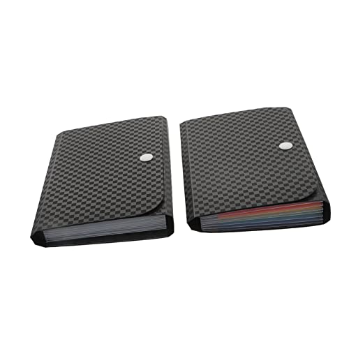 Angoily 2 Stück Tragbare Dokumentenmappe Mini Aktenordner mit Fächern und Langlebig zur Organisation von Unterlagen für Zuhause und Büro Angoily 2 Stück Tragbare Dokumentenmappe Mini Aktenordner mit Fächern und Langlebig zur Organisation von Unterlagen für Zuhause und Büro von Angoily