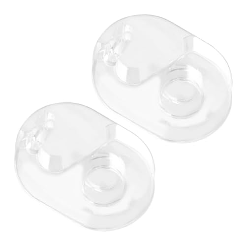 Angoily 2 Stück Tragbarer Klebebandspender Transparente Tischabroller für Zuhause und Büro Professioneller Klebeband Cutter Wiederverwendbarer Klebebandhalter für Schreibtische und Pakete von Angoily