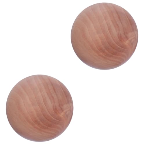 Angoily 2 Stück Unbehandelter Holzball Durchmesser Runde Holz Kugel für Diy Projekte Bastelmaterialien Malen Partydekoration Geschenkideen Angoily 2 Stück Unbehandelter Holzball Durchmesser Runde Holz Kugel für Diy Projekte Bastelmaterialien Malen Partydekoration Geschenkideen von Angoily