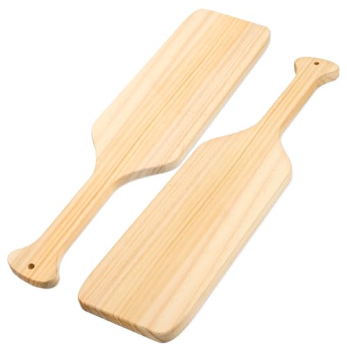 Angoily 2 Stück Unlackierte Kiefernholz Paddel Stabile Handgefertigte Holzpaddel mit Glatter Oberfläche Leichtes DIY Bastelholz für Malen Kunsthandwerk und Dekoration mit Aufhängeloch Angoily 2 Stück Unlackierte Kiefernholz Paddel Stabile Handgefertigte Holzpaddel mit Glatter Oberfläche Leichtes DIY Bastelholz für Malen Kunsthandwerk und Dekoration mit Aufhängeloch von Angoily